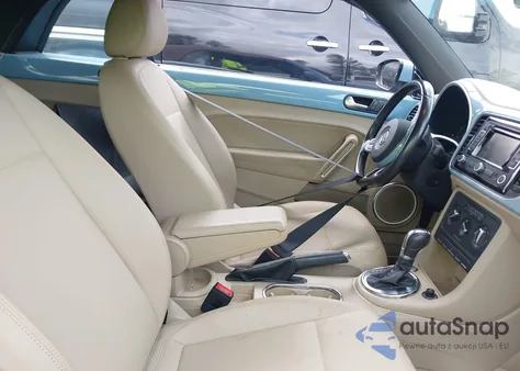 2013 Volkswagen Beetle 2.0L Tdi из США, поврежденный, VIN 3VW5L7AT4DM818636